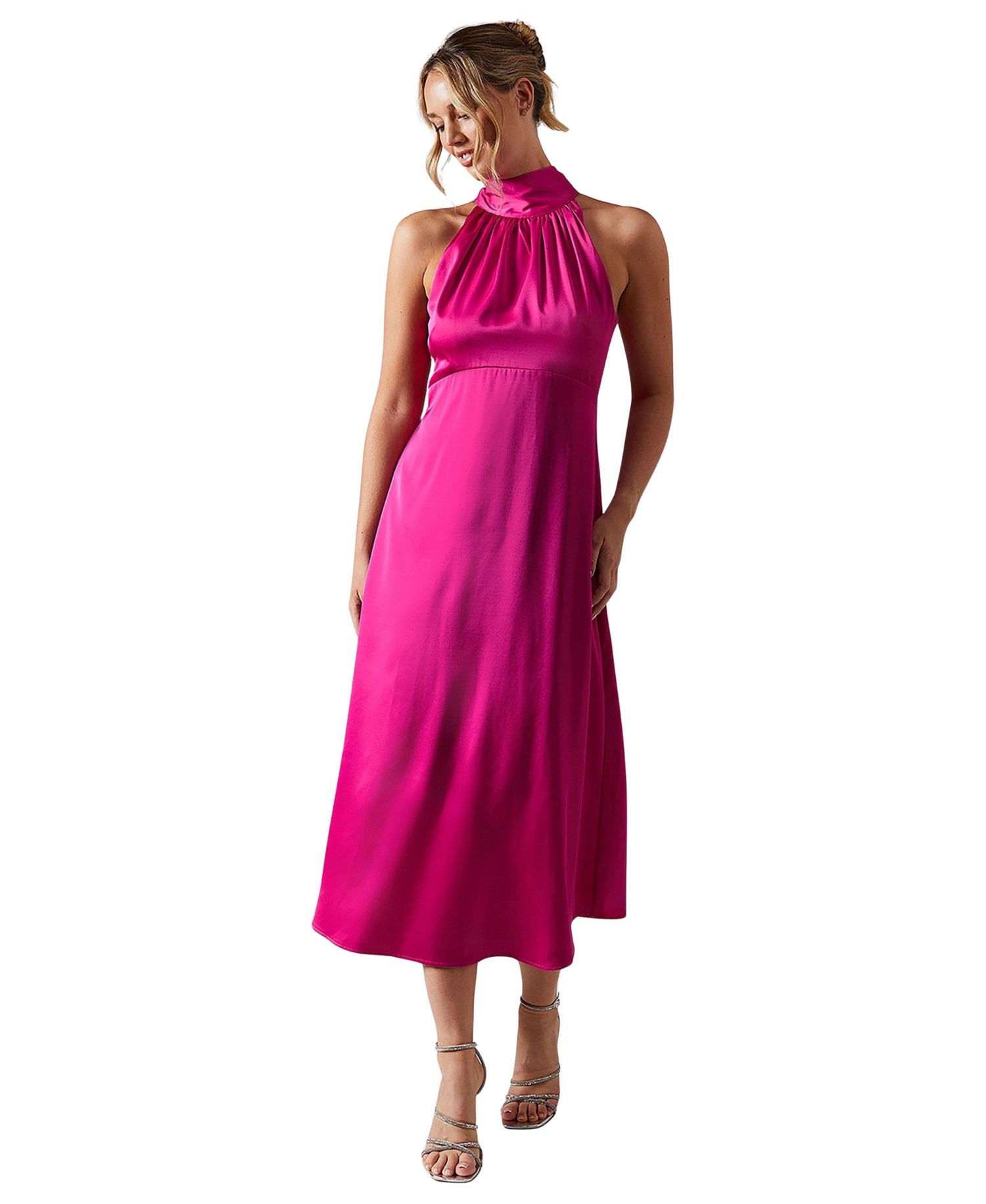 Women's Midi Bridesmaid Dress