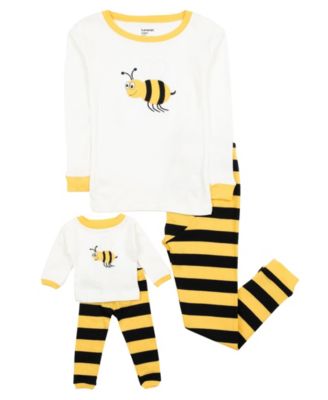 Big Girls 6-14 Matching Doll Snug-Fit Cotton Long Sleeve Pajamas