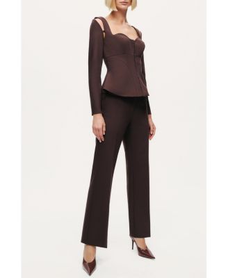 Women's Cut-Out Sweetheart Corset Top