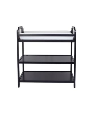 Modern Multi Purpose Changing Table Finish Removable Tray Convertible Bookshelf