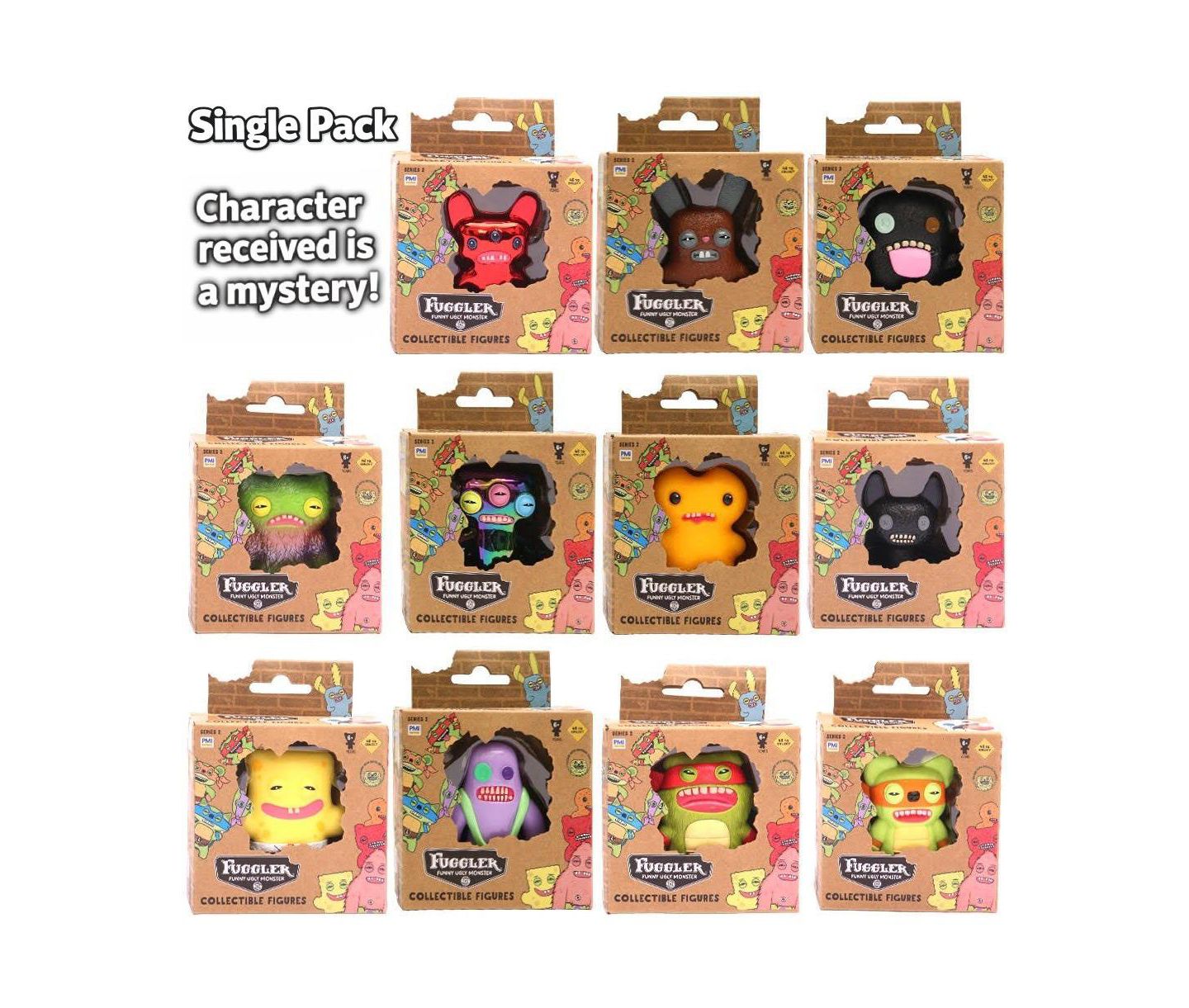 Детская фигурка Fuggler Zuru Blind Box 2.5" Collectible Action Figure, 1-Piece, Ages 4+, цвет: Разноцветный — фото 2