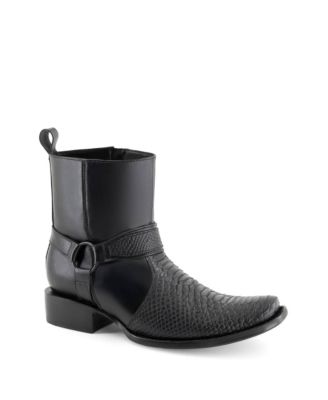 Men's Boots Croco embossed Leather