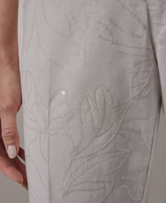 Women's Sequin Embroidered Pants