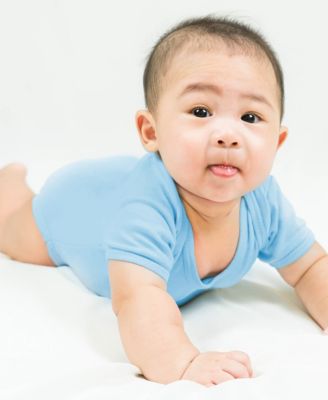 Baby Boys' or Girls' Short-Sleeve Bodysuit, 5-Pack