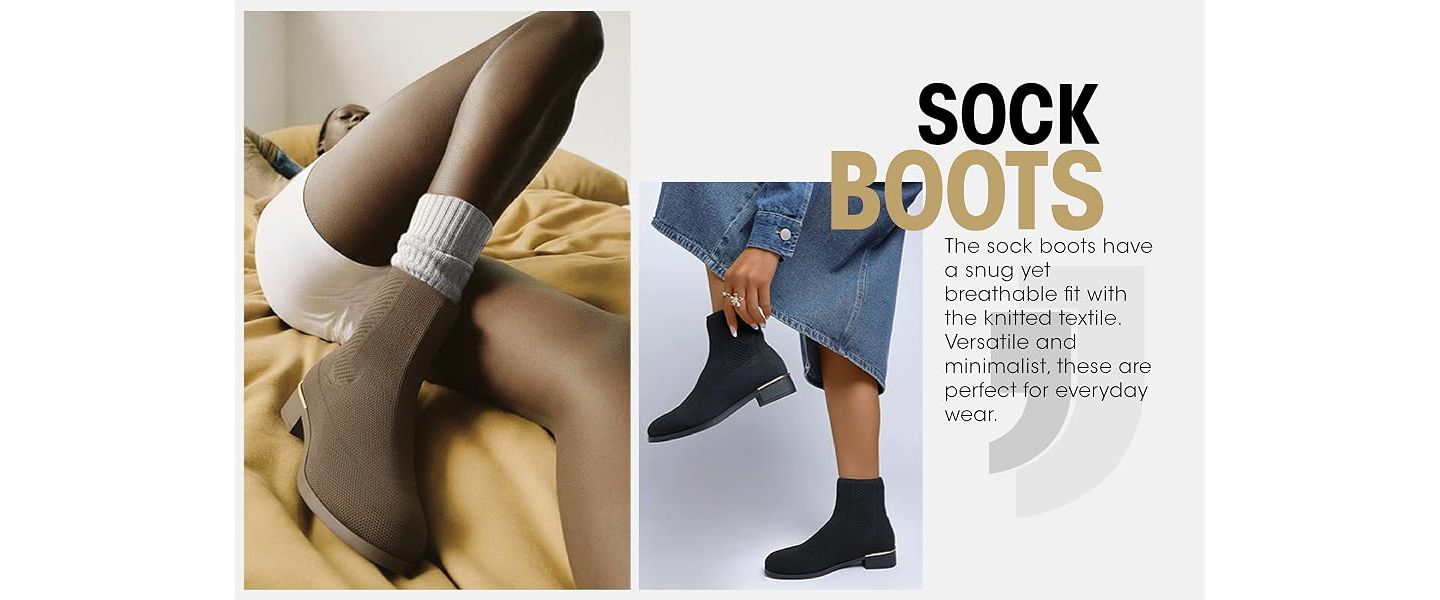 Женские ботинки London Rag Rosamund Knitted Sock, цвет: Бежевый / Хаки — фото 9
