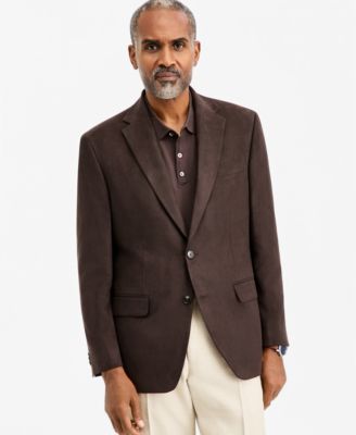 Men's Classic-Fit Faux Suede Sport Coat