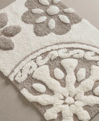 Casablanca Tufted Cotton Bath Rug, 20" x 30"