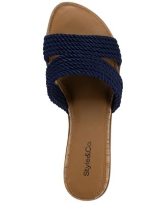 Women's Everlyy Rope Slip-On Slide Sandals