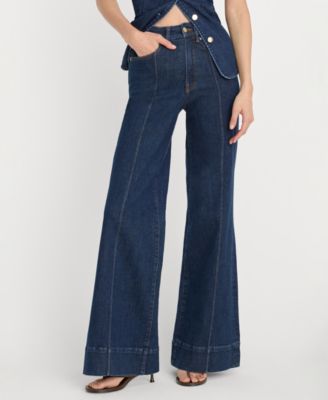 Women's High-Rise Wide-Leg Jeans