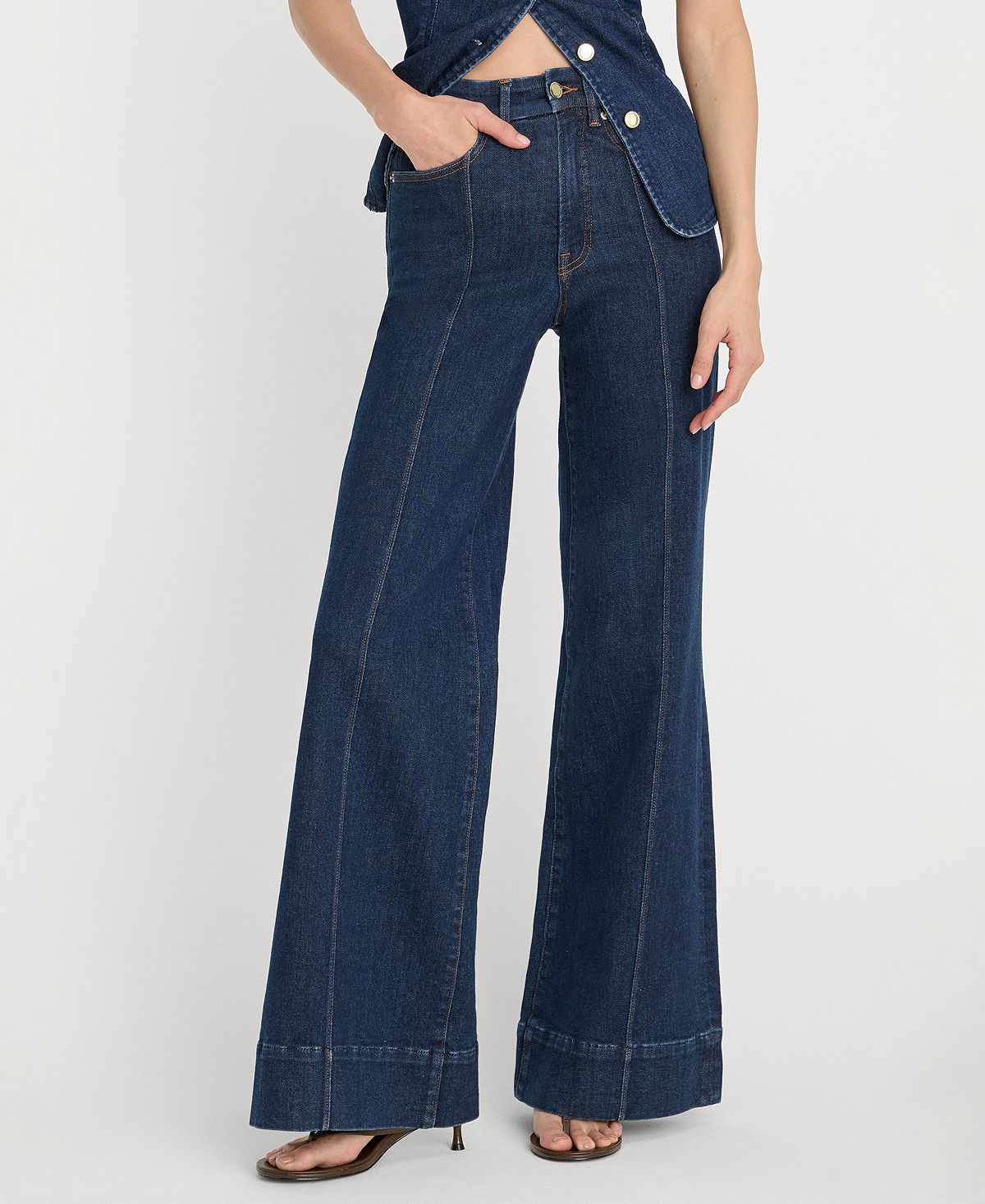 Good American Women's High-Rise-Jeans view 1 — MAYCSS fashion products
