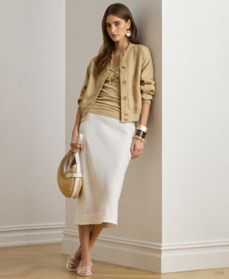 Petite Stretch Cotton Tank Top