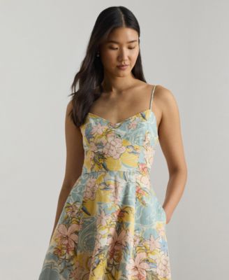 Women's Floral Midi Dress