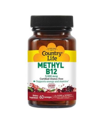 Methyl B12 Cherry, 5000 Mcg, 60 Lozenges
