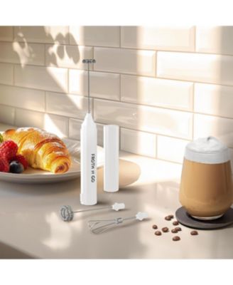 Froth N Go Rechargeable Milk Frother with Case for Lattes