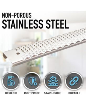 Zester Grater with Handle - Heavy Duty Cheese Grater & Vegetable Grater