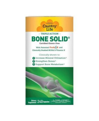 Country Life Bone Solid, 240 Caps