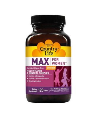 Country Life Maxine Maxi-Sorb The Maximized Feminine Formulation ,120 Tabs