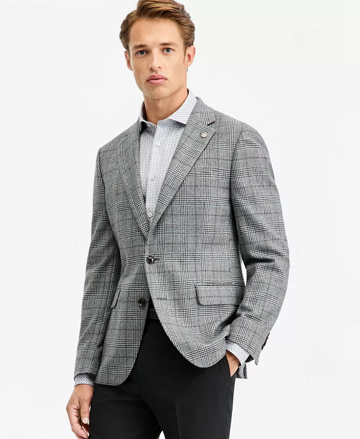 Men's Modern-Fit Wool-Blend Sport Coat - thumbnail 8