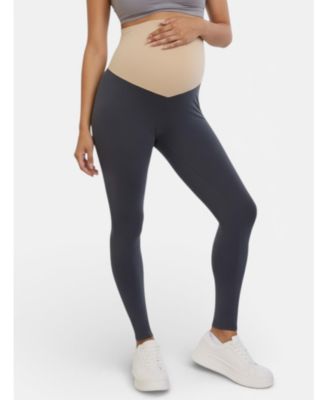 Women's Essential Stretch Secret Fit Over the Belly Maternity Leggings