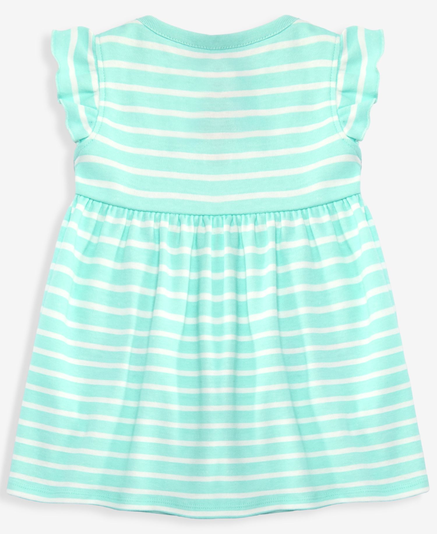 Baby Girls' 0M-24M Striped Watermelon-Pocket Dress