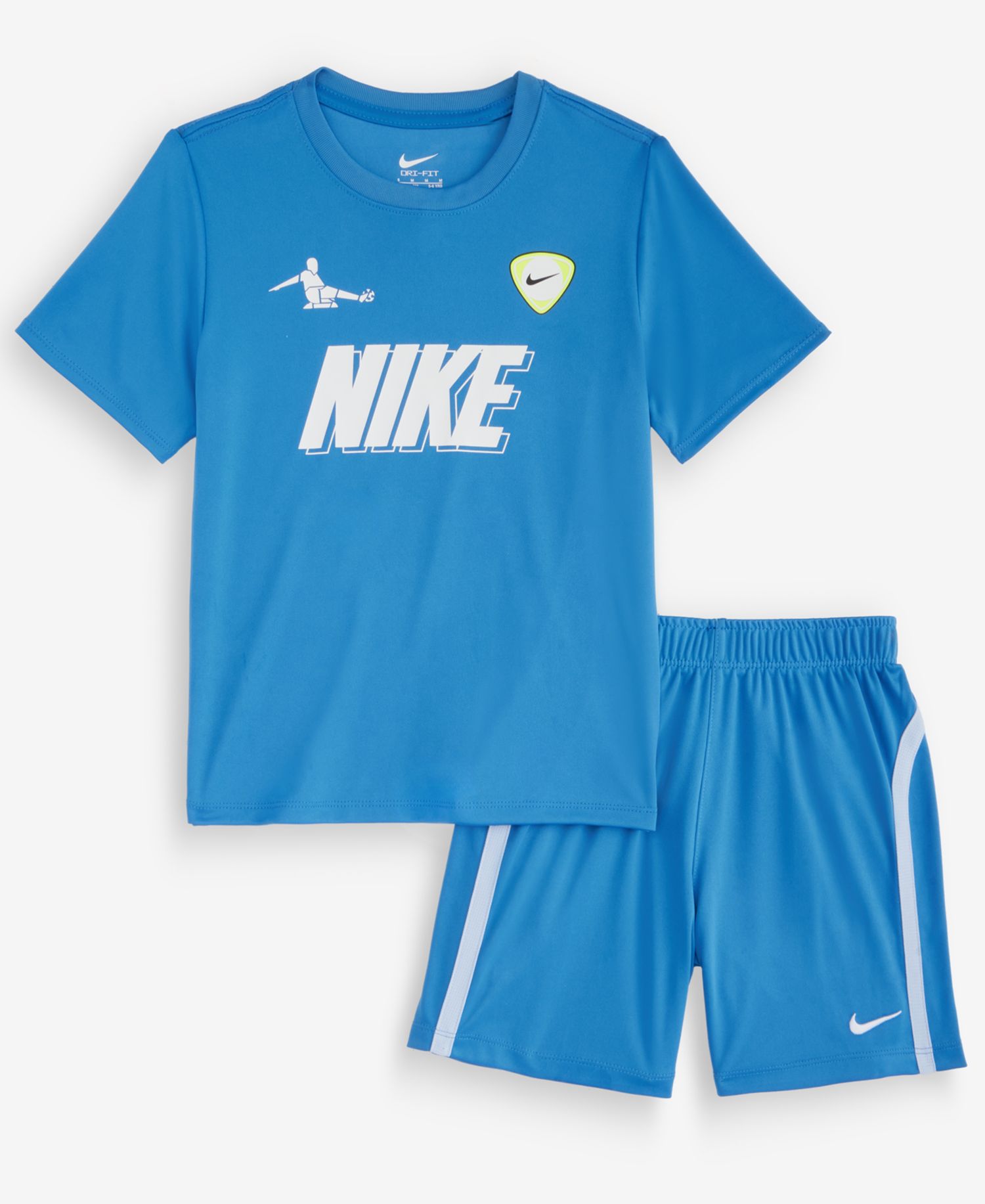 Boys' 2T-7 Goal Mode T-Shirt and Shorts, 2-Piece Set