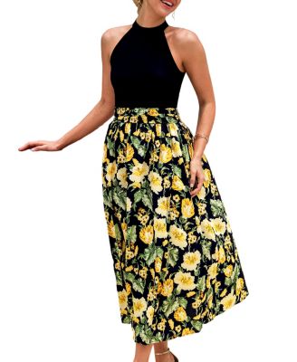 Women's Rising Starlet Floral Maxi Beach Dress