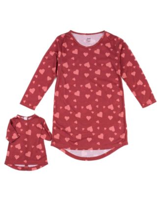 Little Girls 4-14 Matching Doll Nightgown