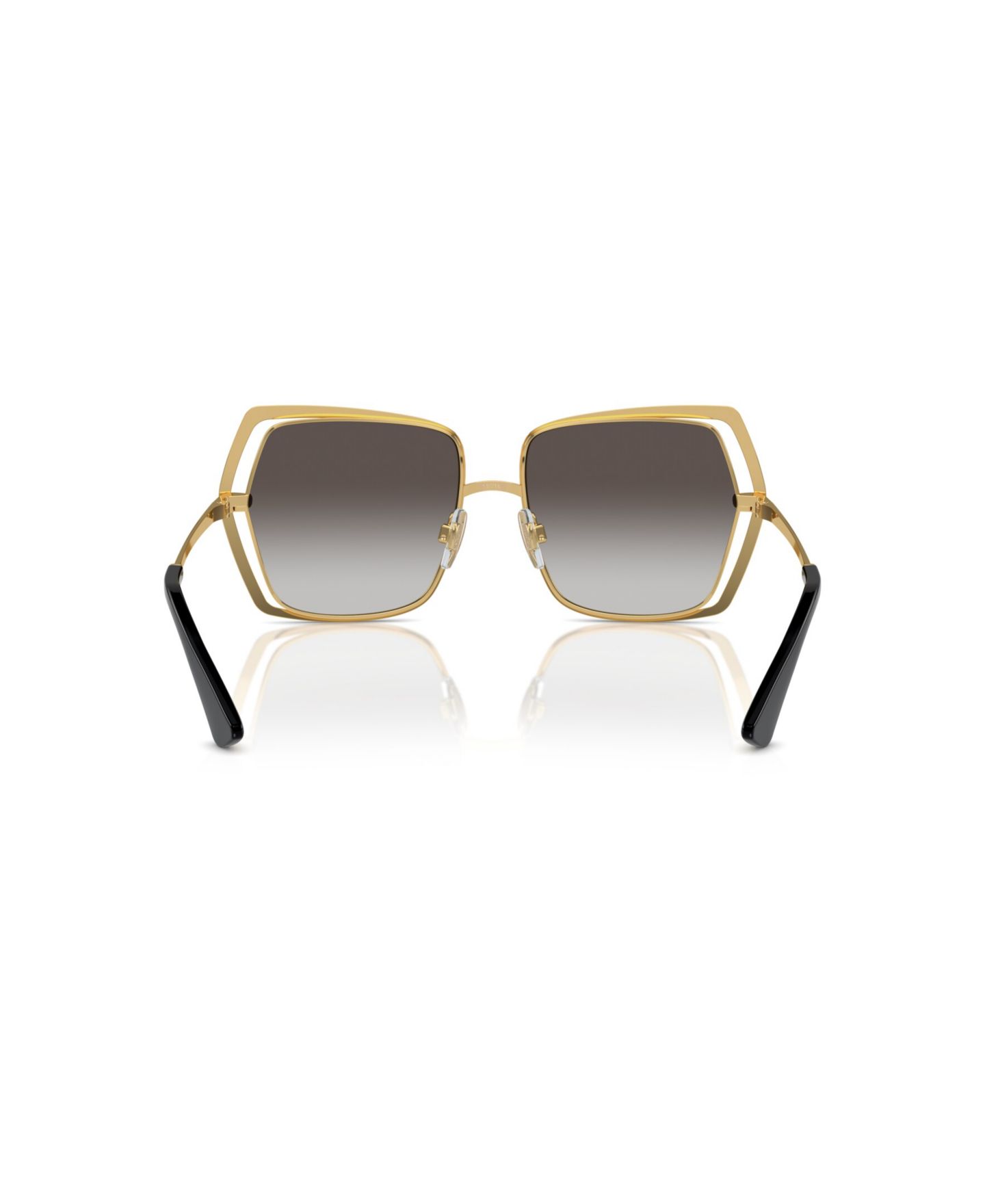 Женские солнцезащитные очки Dolce&Gabbana Butterfly Sunglasses, DG2306, цвет: Золотой — фото 4