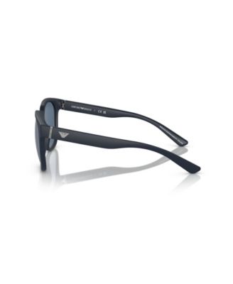Men's Round Sunglasses, EA4205