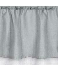 Country Farmhouse Flax Linen Tie Up Window