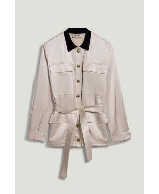 Women's Gold Button Detailed Jacket