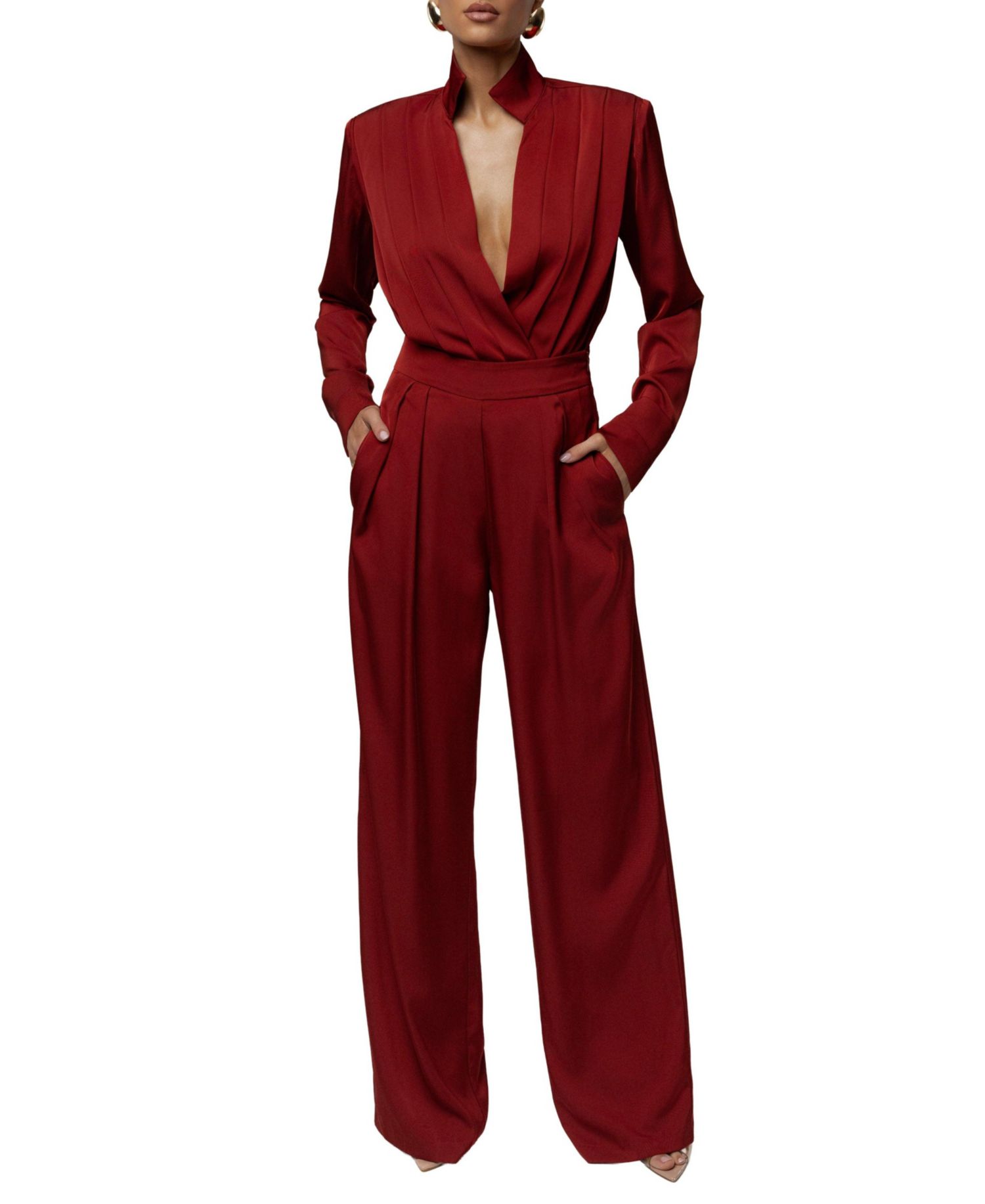 Visionary Pleated Top and Clara Wide Leg Pleated Trouser
