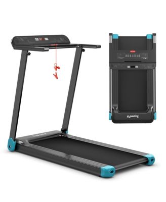 Electric Folding Treadmill Portable Cardio Running Machine w/ APP Contro