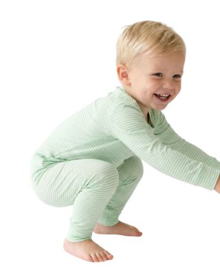 Toddler Boys Pear Stripe Pajama Set