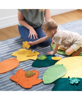Jumbo Sensory Leaves - Set of 8