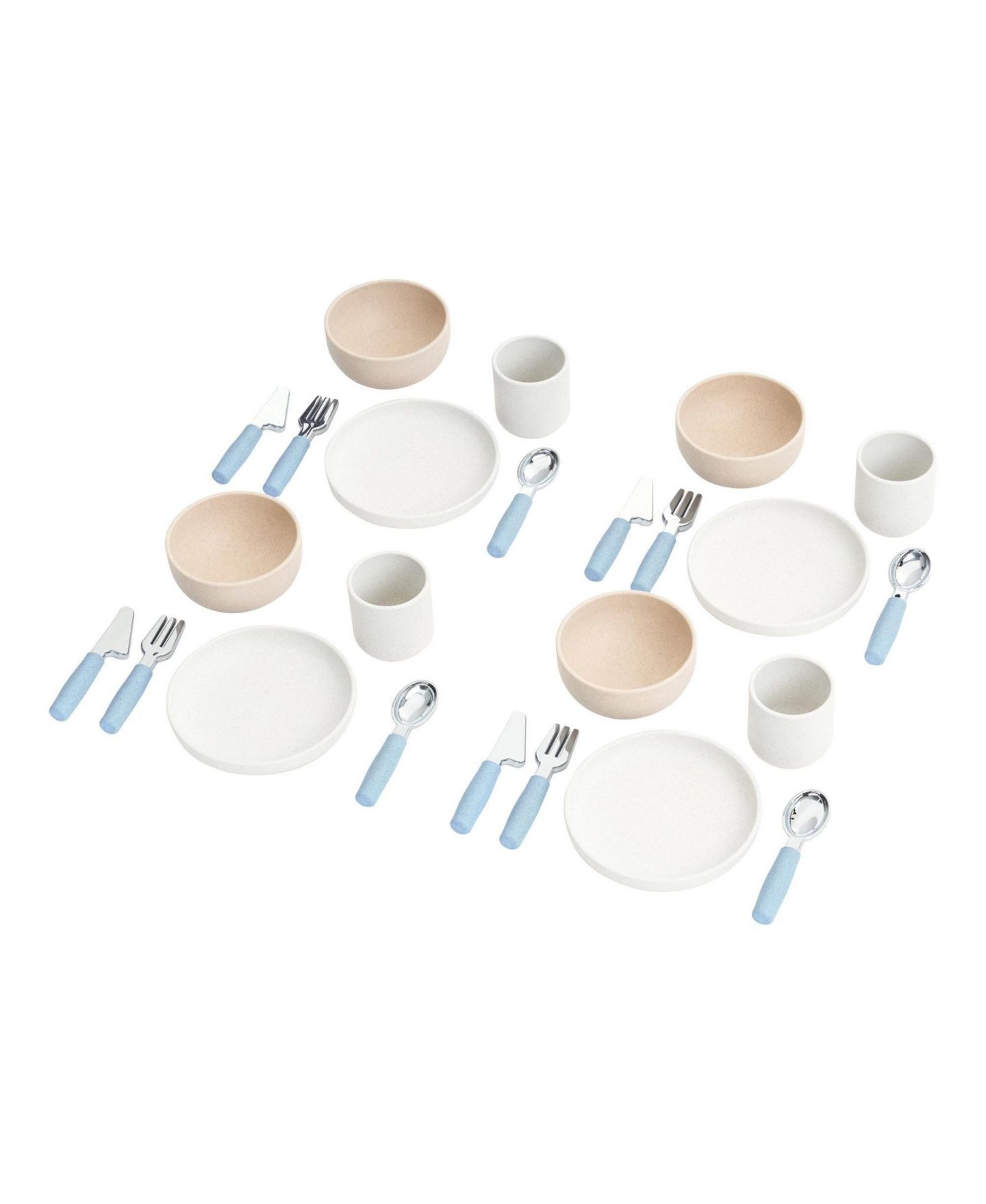 Детские игрушки Kaplan Early Learning Breakfast Tableware Pretend Play Set, 24-Piece, Ages 18 Months+ — фото 4