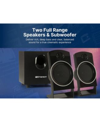 ED-8050 Home Theater DVD Player with 2.1 Channel Surround Sound System