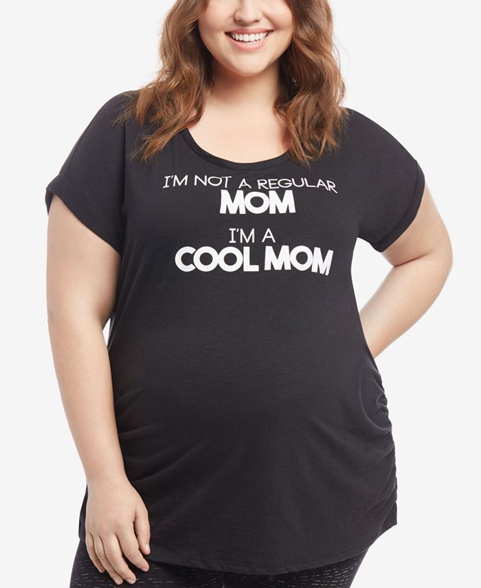 Motherhood Maternity Plus Size Graphic Tee Macy's