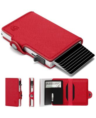 Small RFID Wallet for Women, Slim RFID Blocking Credit Card Holder Womens Wallet, Smart Pop Up Minimalist Card Case, Holds 4-6 Cards