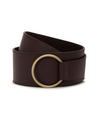 Women's Adjustable Leather Link Belt
