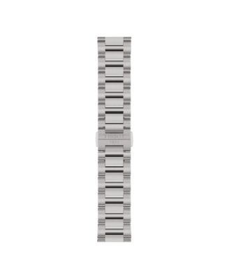 Men's Solar Swiss Stainless Steel Watch, 39mm
