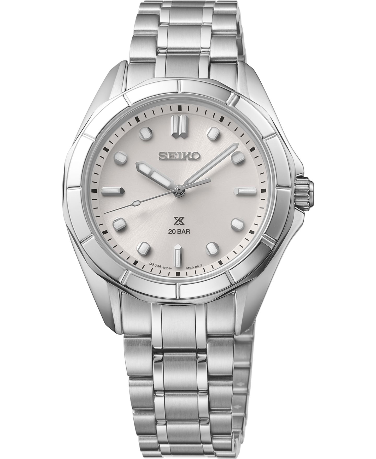 Женские часы Seiko Prospex Sea Series Stainless Steel Bracelet Watch, 34mm — фото 1