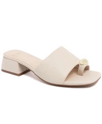 Women's Unaton Toe Loop Block Heel Dress Sandals