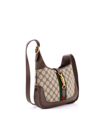 Small x Gucci The Hacker Project Jackie 1961 Hobo BB Coated Canvas
