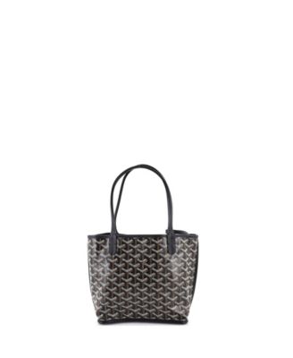 Mini Anjou Reversible Tote Coated Canvas