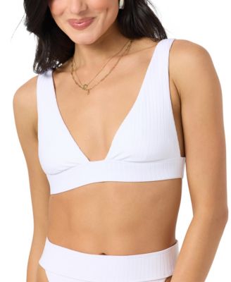 Women's V-Neck Shorebreak Ribbed Scoop Neck Cancun Top