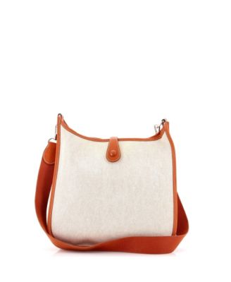 PM Evelyne Bag Gen III Toile and Leather
