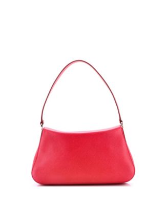 East West Trifolio Shoulder Bag Leather