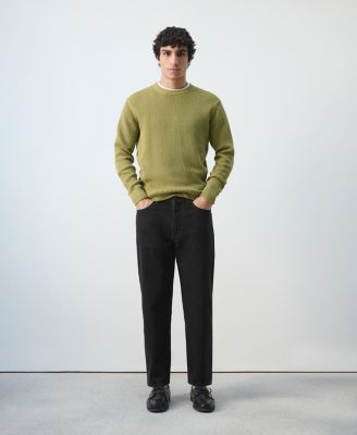 Men's Medium-Knit Microstructure Sweater