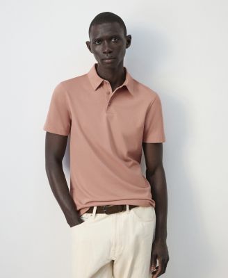 Men's Slim Fit Pique Polo Shirt